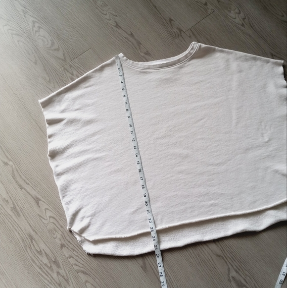 Frank & Eileen Olive Original Capelet Triple Fleece Ivory OS - Picture 16 of 16